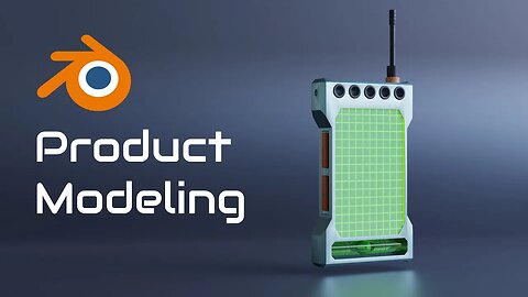 Modeling a Product never existed in Blender 3D!