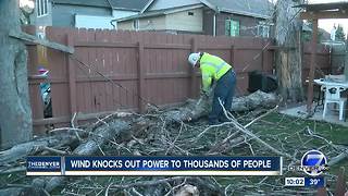 Damaging winds wreak havoc in Colorado; thousands without power