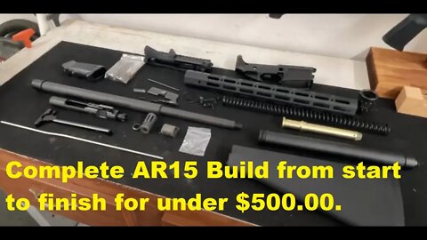 Complete AR15 Assembly