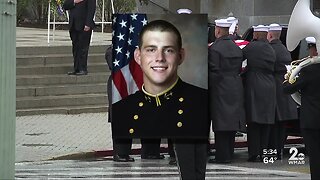 Navy football player David Forney laid to rest on Naval Academy grounds