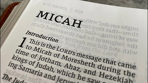 Micah 6