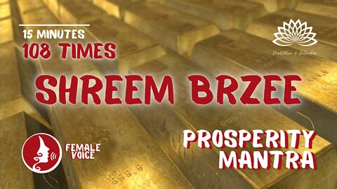 💰 Shreem Brzee Mantra Chanting | by Dr. Pillai – 15 Minutes – Prosperity Female Voice 🎧🎼