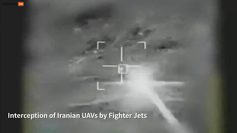 Wild Footage Released By Israel Shows How Iran's Drones And Missiles Were Intercepted