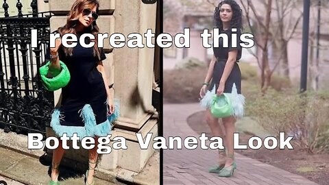 I recreated Kanika Kapoor's new look | Balenciaga winter styling | Bottega Veneta winter look