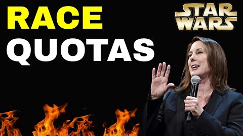 Rumor: STAR WARS Boss Kathleen Kennedy Using Strict RACE QUOTAS On All Stories And Casting!