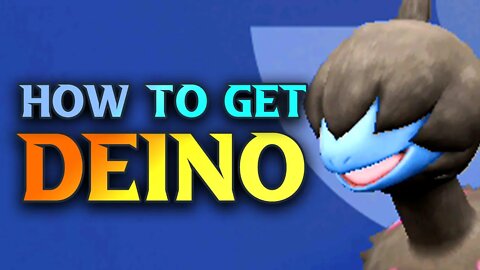 (SCARLET EXCLUSIVE) How To Get Deino Pokemon Sword And Violet Location Guide