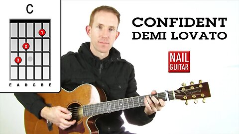 Demi Lovato ★ Confident ★ Guitar Lesson - Easy Acoustic How To Play Tutorial