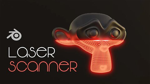 Scan ANY Object with Lasers in Blender 3D!