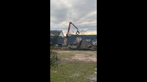FEMA Disaster Debris Trucks