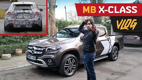 Collecting The NEW Mercedes X-Class!! & New AMG A-Class Talk -| BTS VLOG