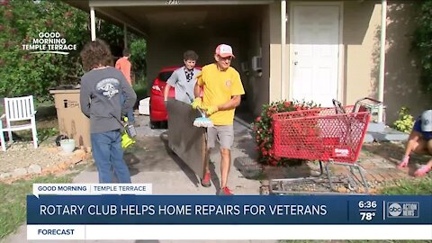 City of Temple Terrace, Rotary Club come together to help Vietnam Veteran