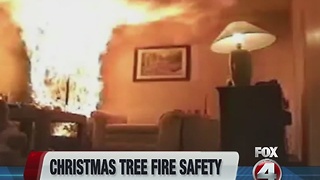 Christmas tree fires