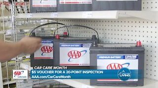 AAA's Car Care Month // $5 Voucher For A 20pt Inspection!