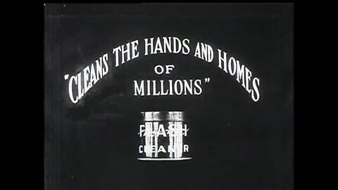 Film Advertisement For Onward Flour (1900's Original Black & White Film)