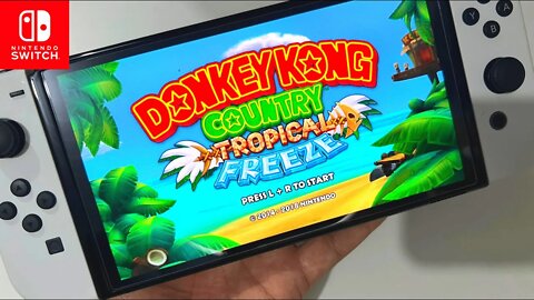 【Donkey Kong Country: Tropical Freeze】Nintendo Switch OLED