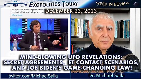 Mind-Blowing UFO Revelations: Secret Agreements and ET Contact Scenarios! | Michael Salla, "Exopolitcs Today".