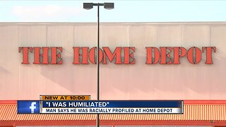 Milwaukee man says he was racially profiled at Home Depot