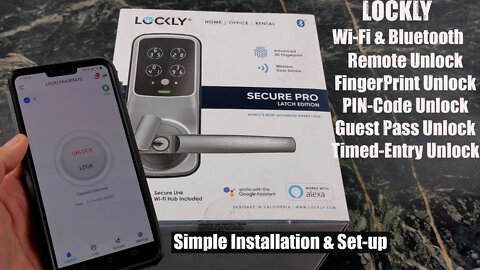Lockly Secure Pro : Unlock with Style!