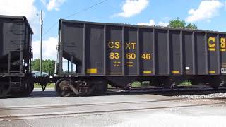 CSX Coke Express Train from Sterling, Ohio 6/20/2020