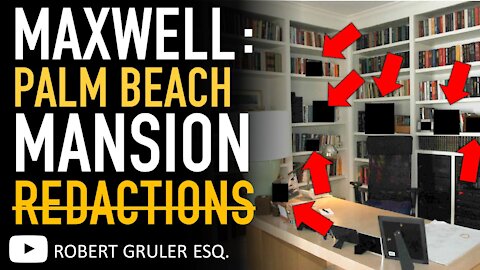 More Palm Beach Exhibits + Maxwell Brother Asks Merrick Garland for Help in Ghislaine Maxwell Trial