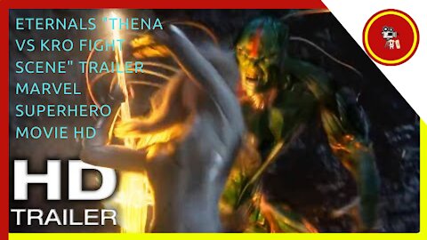 ETERNALS "Thena vs Kro Fight Scene" Trailer (NEW 2021) Marvel Superhero Movie HD