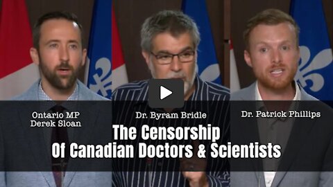 MP Derek Sloan Raises Concerns Over Censorship of Doctors and Scientists