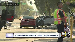 Dangerous week on Valley roadways