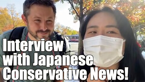 Interview with Japanese Conservative News!