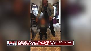 Detroit police investigate crash that killed officer Darren Weathers