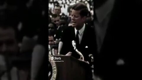 JFK: "We Choose To Go To The Moon..." #shorts