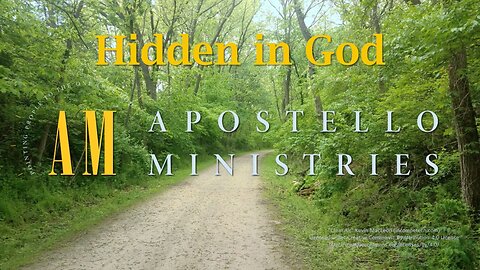 Hidden in God