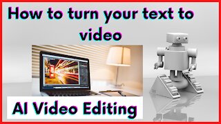 How to turn text to video with AI Video Editor