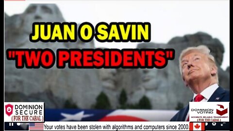 Juan O Savin "Two Presidents" Classic!