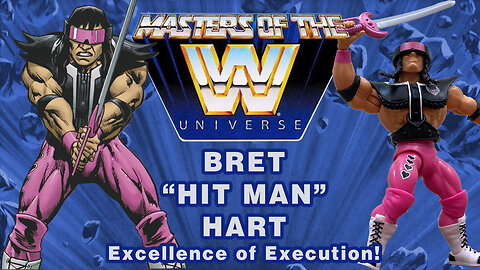 Bret "Hit Man" Hart - Masters of the WWUniverse - Unboxing & Review