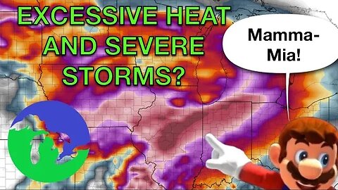 HEAT WAVE and Possible Severe Thunderstorms Through the Week -Great Lakes Weather