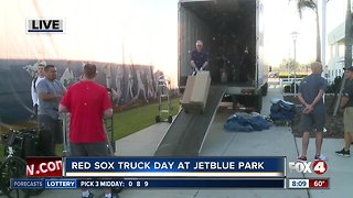 Red Sox 'Truck Day': Team truck arrives in Fort Myers - 8am live report