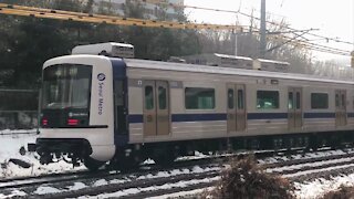 Seoul metro line.4 New train