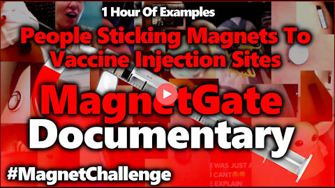 MAGNETIC VACCINE? - Magnets Stick to Arms of Injected