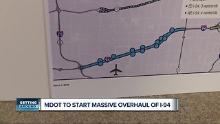 Massive I-94 construction projects will impact drivers from Detroit Metro Airport to downtown