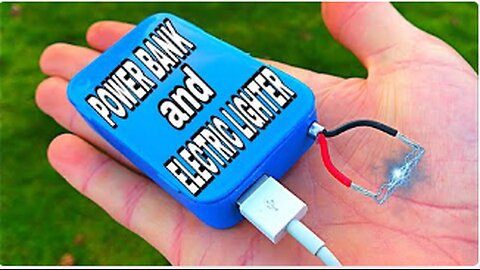 The most effective method to make power bank and electric lighter at home 2 out of 1 Do-It-Yourself