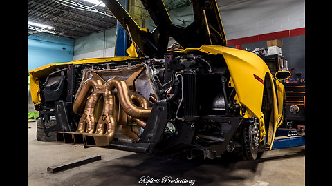 Installing Lamborghini Aventador Titanium Exhaust | Xplicit Productionz