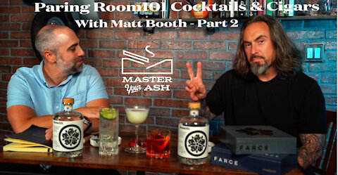 Room101 Gin Cocktails & Room101 The Big Pay Back Cigar: A Pairing With Matt Booth Part 2