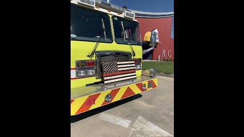 Flags Forever at the Reedy Creek Fire Department