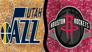 Houston Rockets VS Utah Jazz Live NBA | Rockets at Jazz