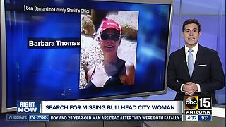 Arizona woman missing in California desert