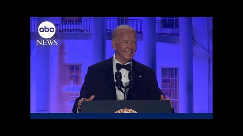 Biden takes to the stage at White House correspondents' dinner for annual roast