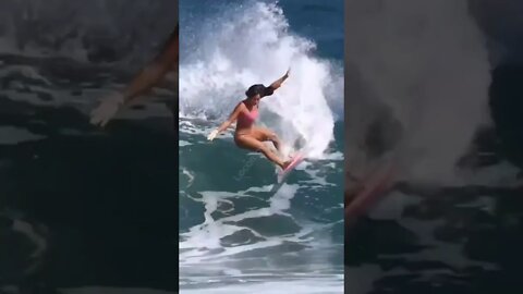 Amazing! surfing girl #shorts