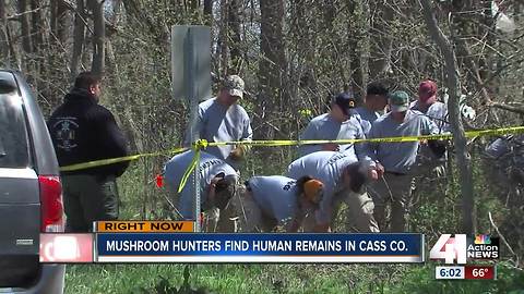 Human remains found in Cass County