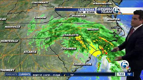 Tropical Depression Florence update 9/16/18