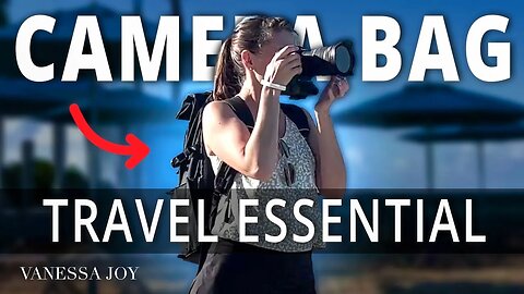 Photography Camera Backpack and Carry on Roller | GREAT for International Travel